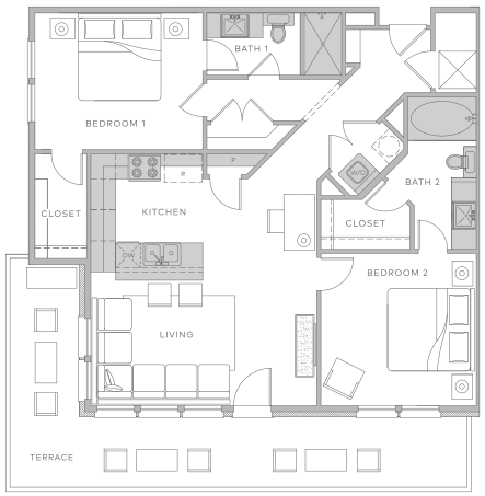 Floorplan THE WHITMORE | B3.1