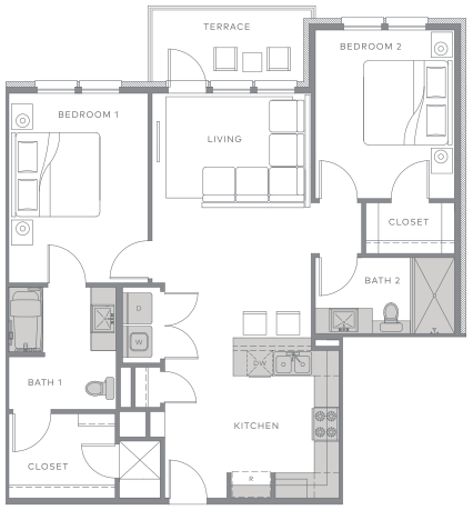 Floorplan THE WIMBERLY | B4.1