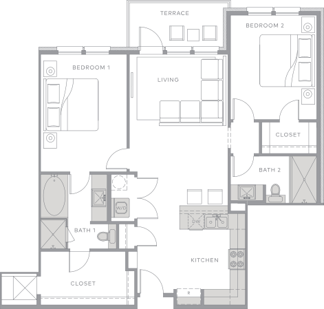 Floorplan THE WIMBERLY | B5.1