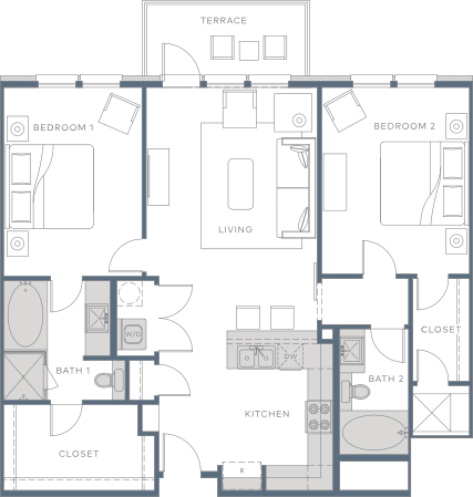 Floorplan THE MERRIMAC A- B6.1